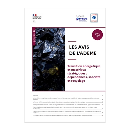 Nouvel avis ADEME